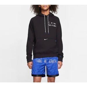 Nike x UN LeBron James I More Than An Athlete Black Hoodie Sweatshirt Men's Med